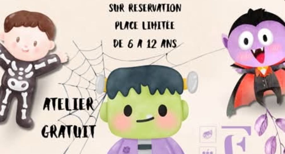 Atelier créatif Halloween_Valliguières