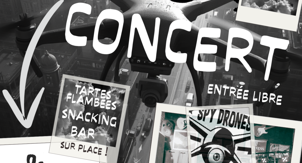 Concert avec Spy Drone à la Grande Casserole_Cornillon