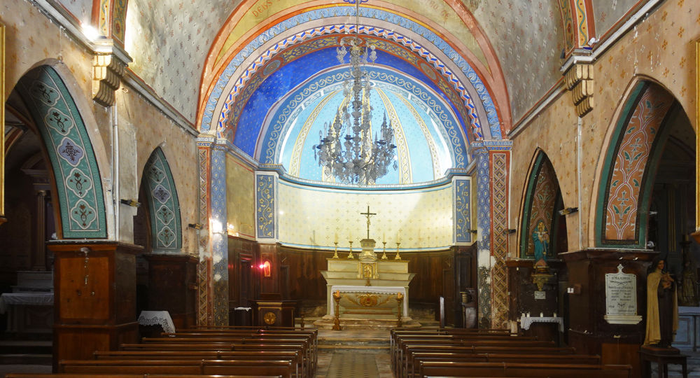 Porte ouverte - Eglise Saint-Blaise - St Maximin