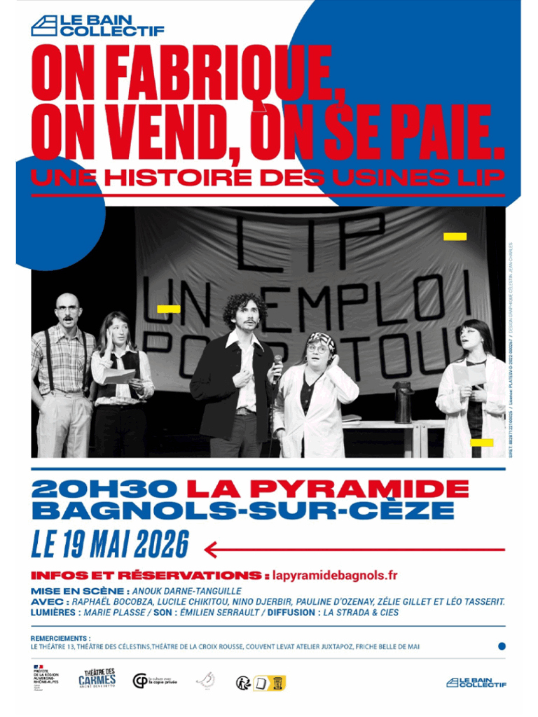Théâtre : On fabrique, on vend, on se paie_Bagnols-sur-Cèze