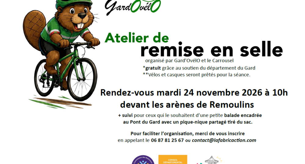Atelier de Remise en selle
