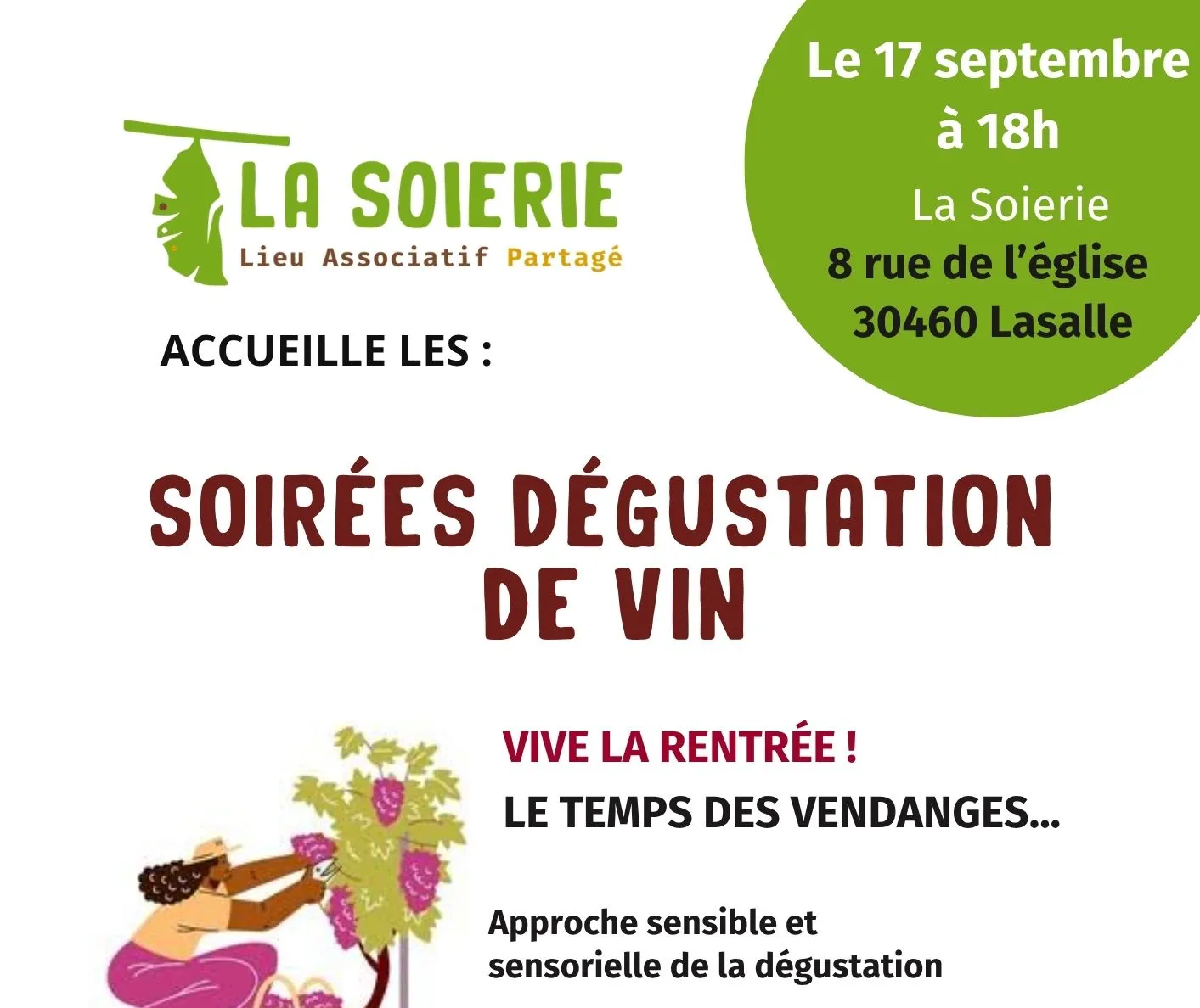 Soirée Dégustation de Vin_Lasalle