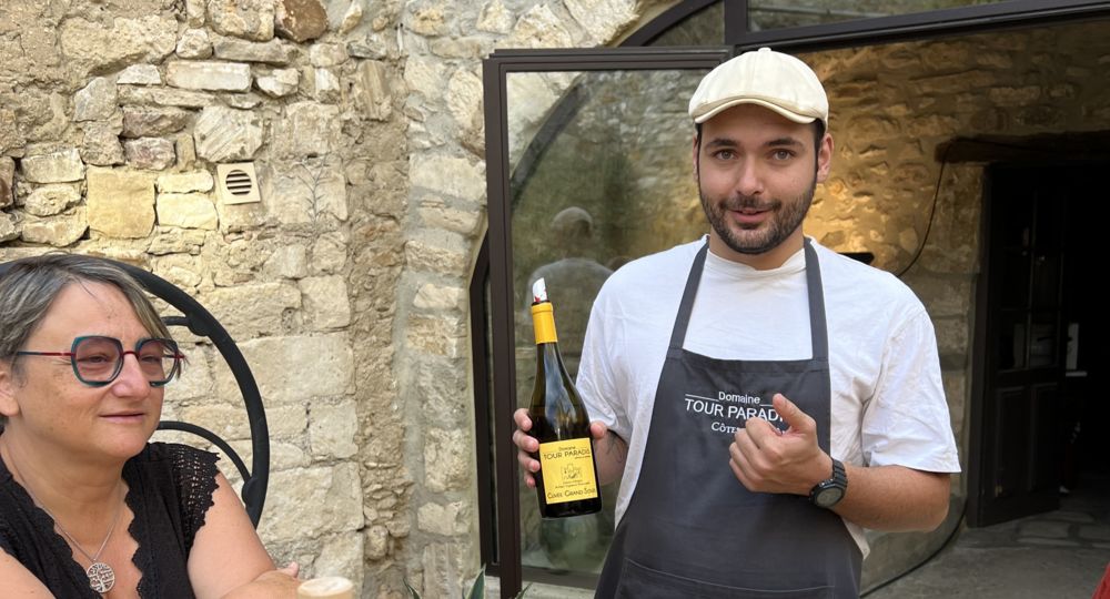 Apéro Truffe du vendredi au domaine Tour Paradis_Aiguèze