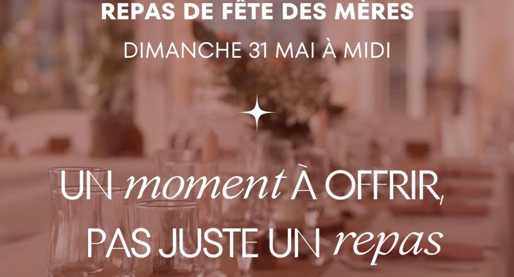 Un moment à offrir, pas juste un repas