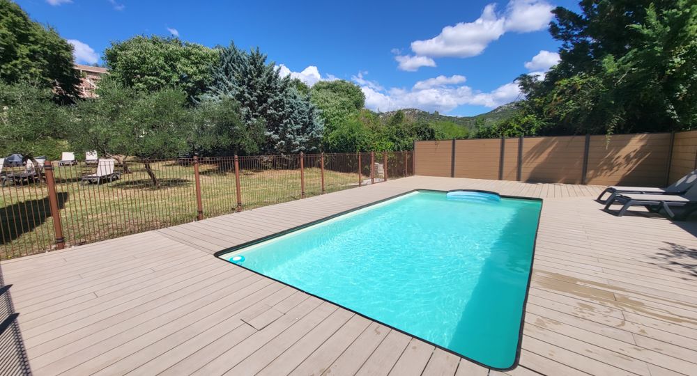 Notre espace piscine partagée