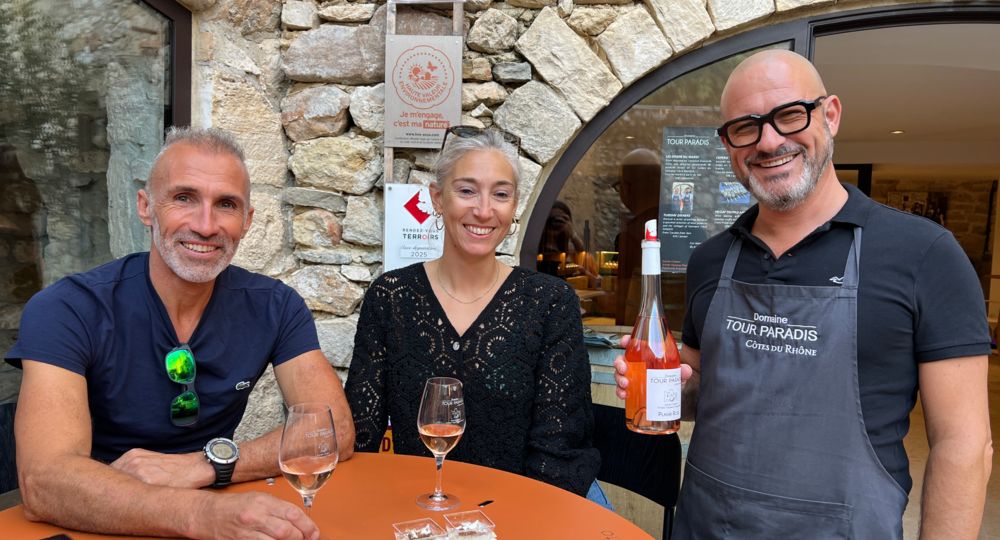 Apéro Truffe du vendredi au domaine Tour Paradis_Aiguèze