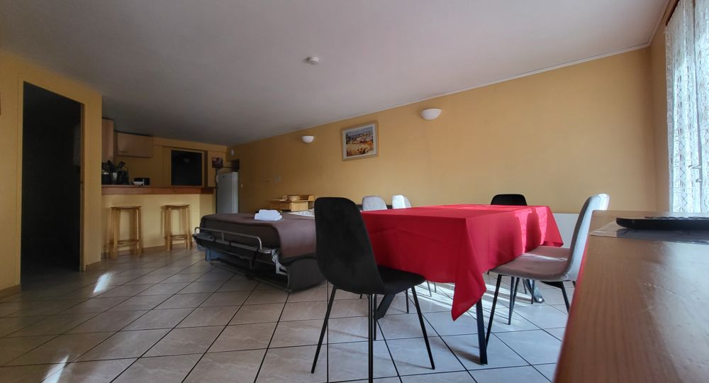 Pièce de vie gite Hortus