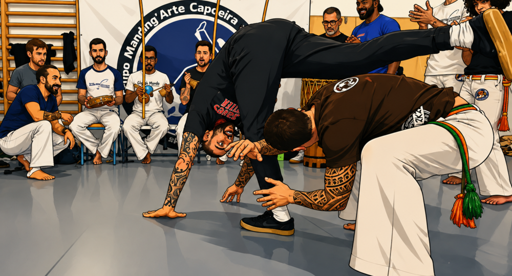 Jeu de Capoeira pendant un évènement