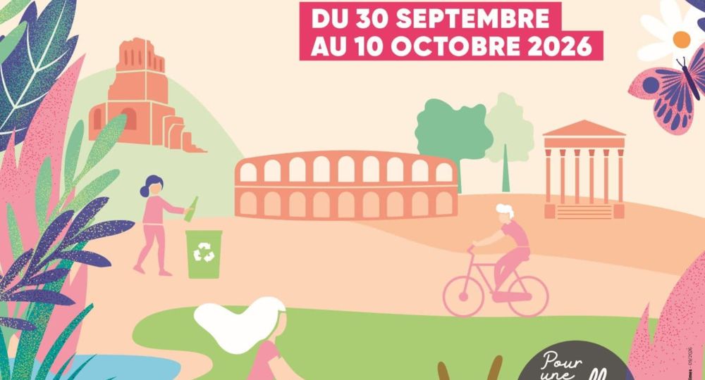 Affiche Semaine du développement durable_Nîmes