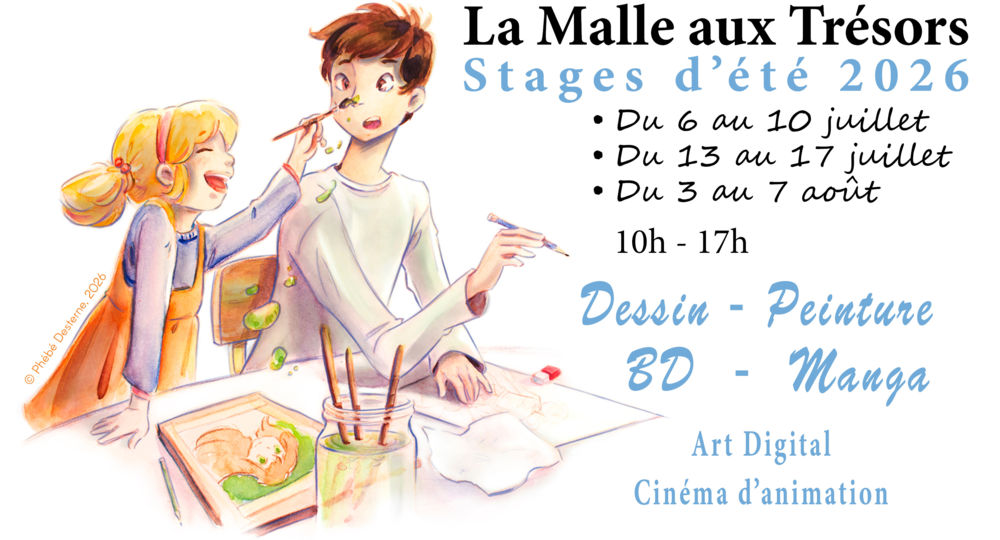 Stage d'été aux Ateliers de la Malle aux Trésors_Villeneuve-lez-Avignon