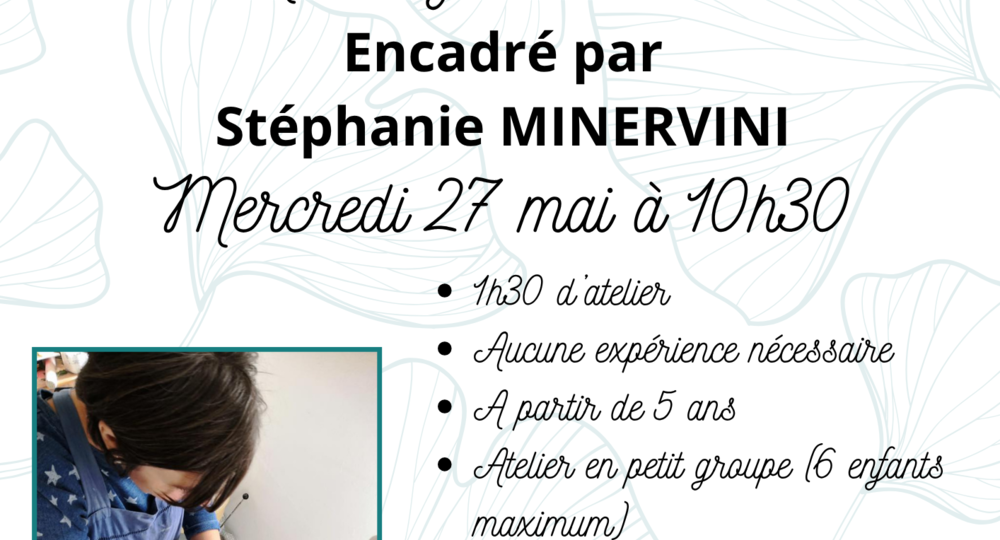 Atelier poterie enfant