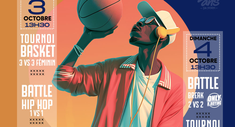 Affiche festival Tout Simplement Hip Hop