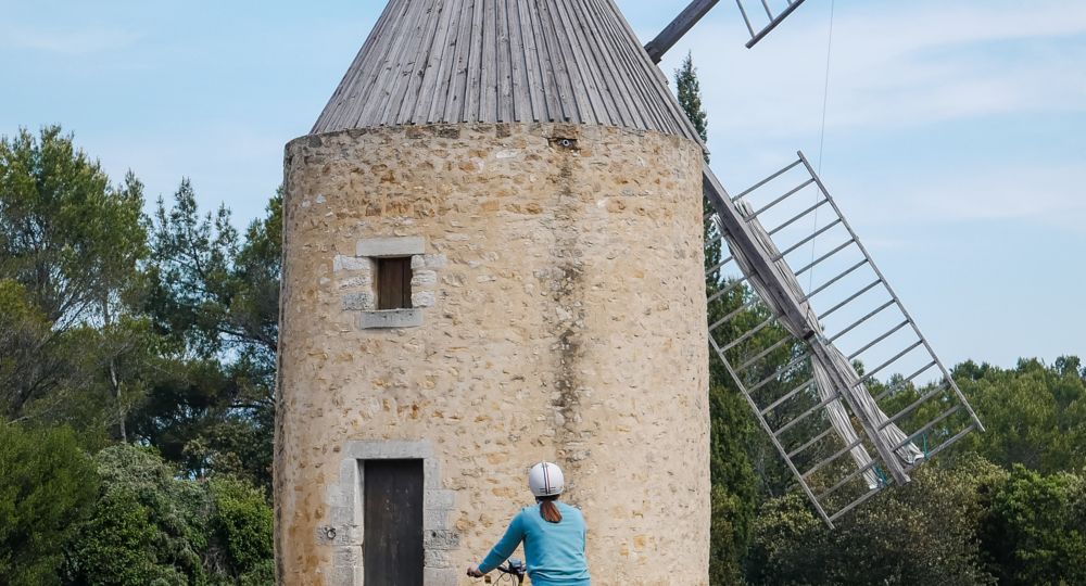 Découverte du moulin à vent de Vénéjan pour les journées du patrimoine_Vénéjan