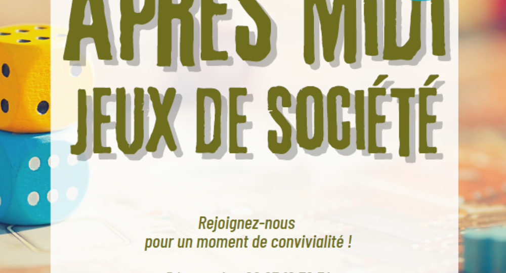 Après-midi jeux