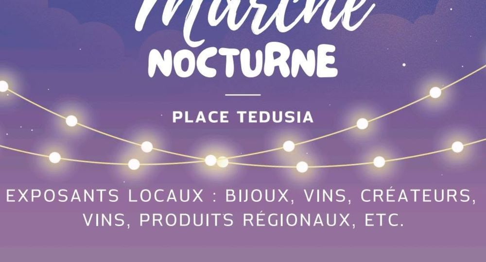 Marché nocturne_Théziers