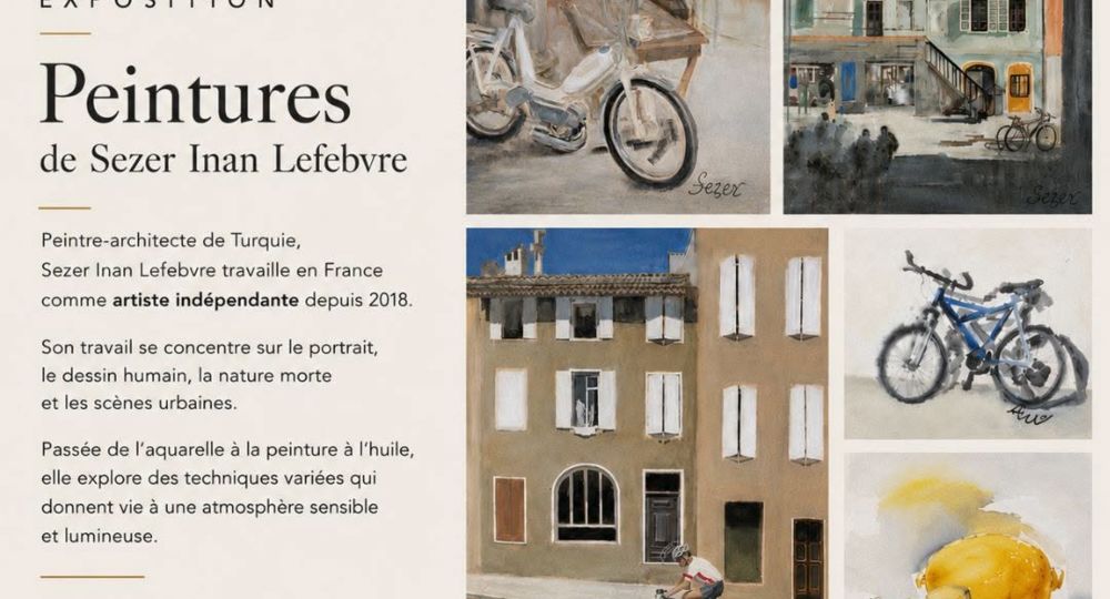 Exposition Peinture - Sezer Inan Lefebvre_Uzès