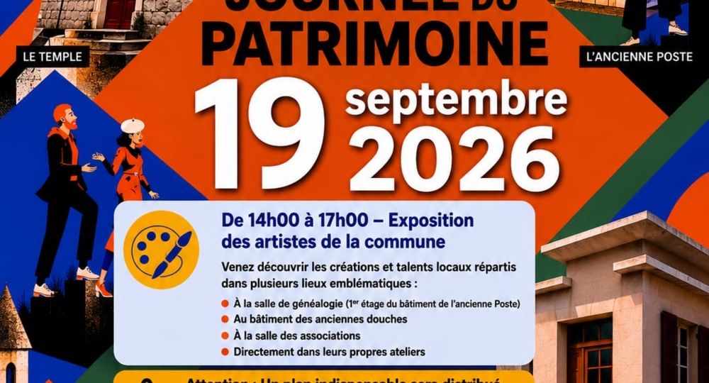 Journée du patrimoine à Cardet_Cardet