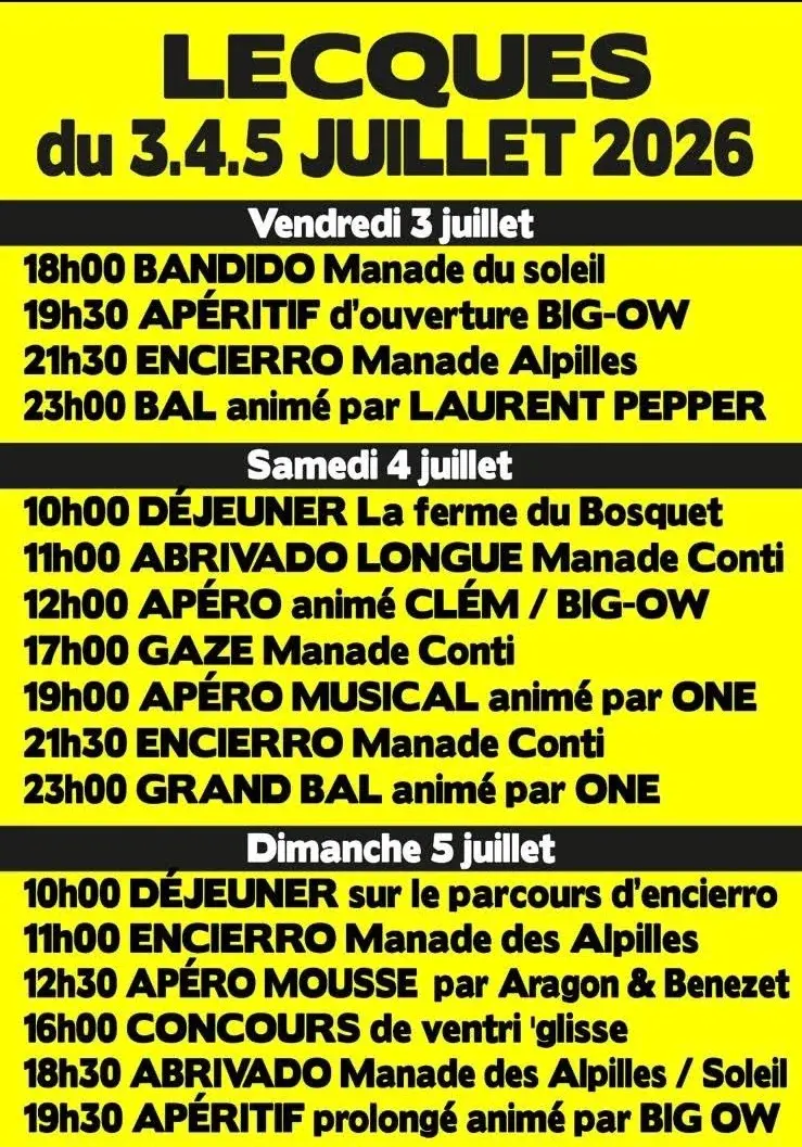 Fête votive de Lecques_Lecques