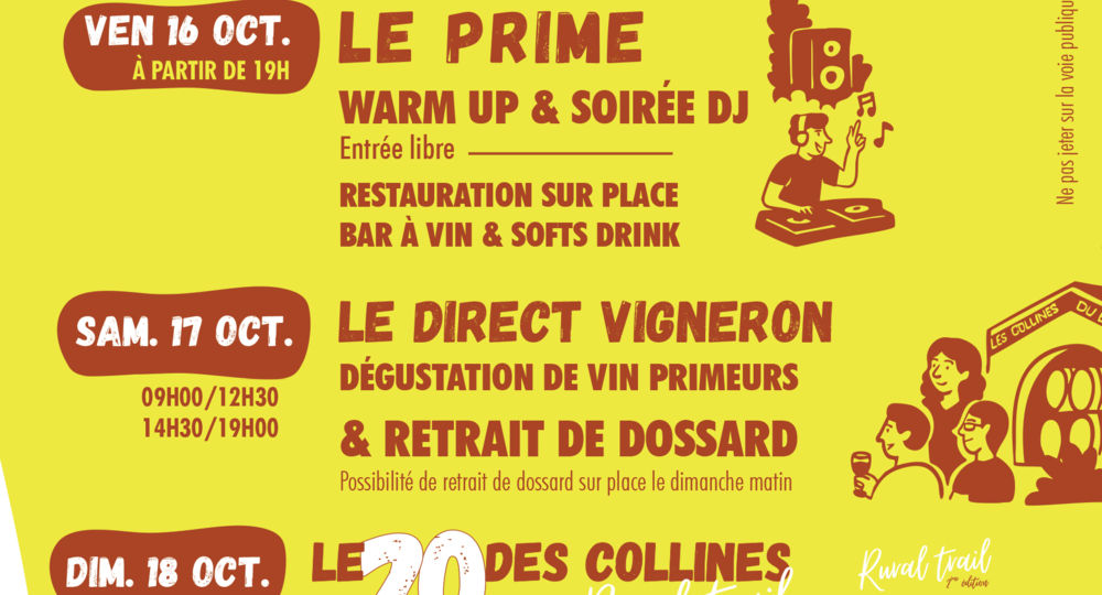 Le 20 des Collines - Rural Trail - 2ème édition_Bourdic