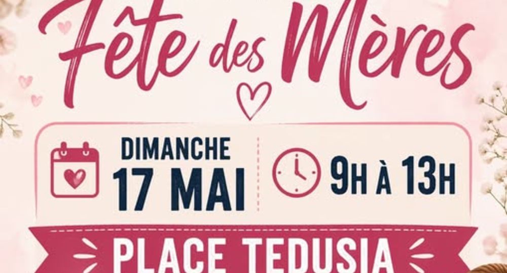 Le marché de la Fête des Mères