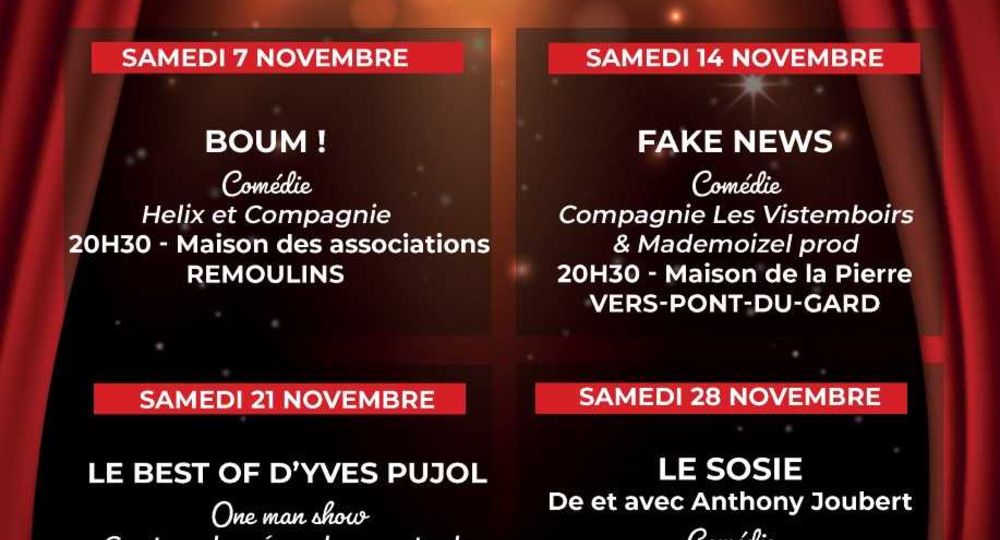Festival Samedis d'en Rire_Remoulins