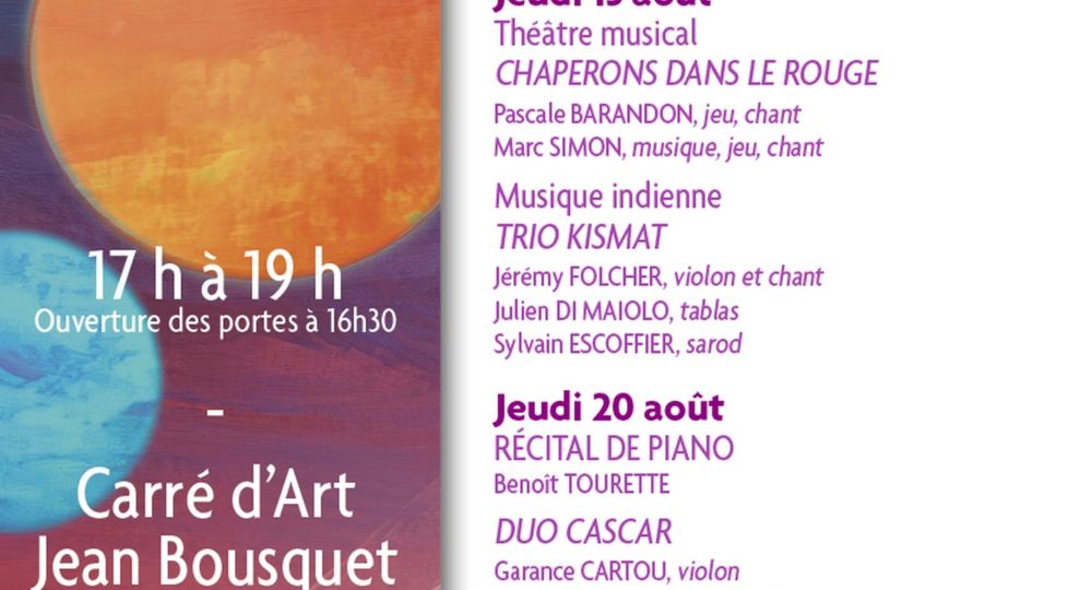 Jeudis de Nîmes 2026 - Concerts 