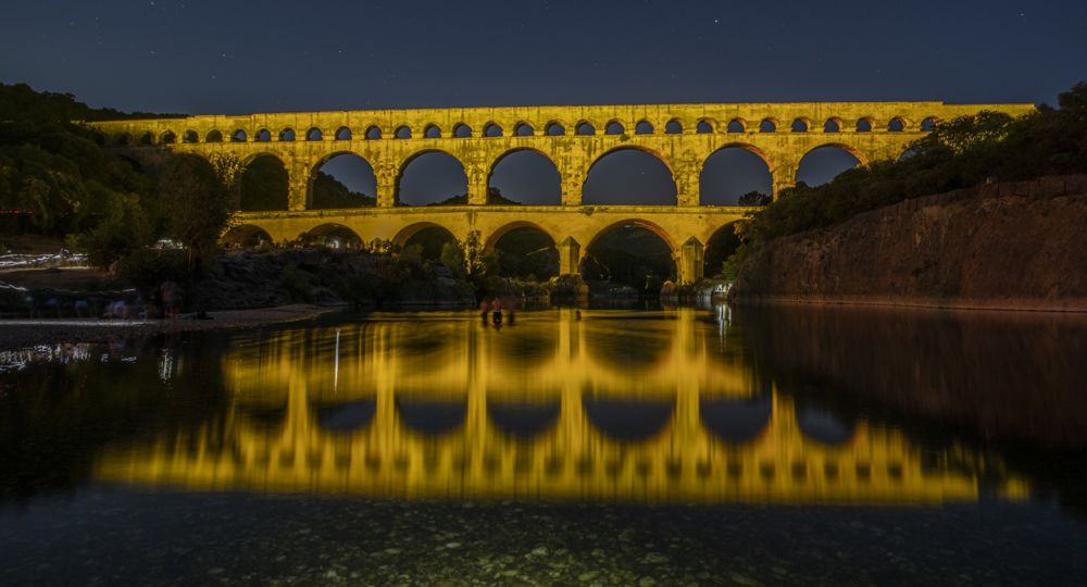 Guerre et paix - Spectacle son et lumière au Pont du Gard_Vers-Pont-du-Gard