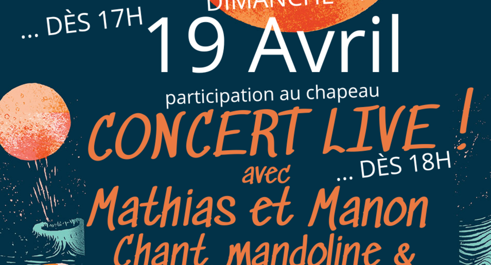 Concert chant, mandoline et clarinette à la Brasserie La Grande Casserole_Cornillon