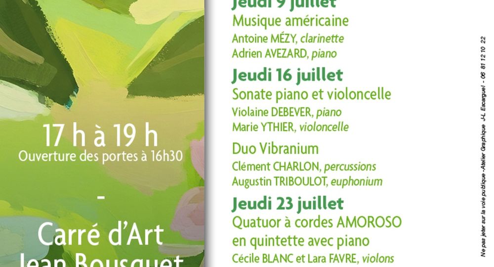 Jeudis de Nîmes 2026 - Concerts 