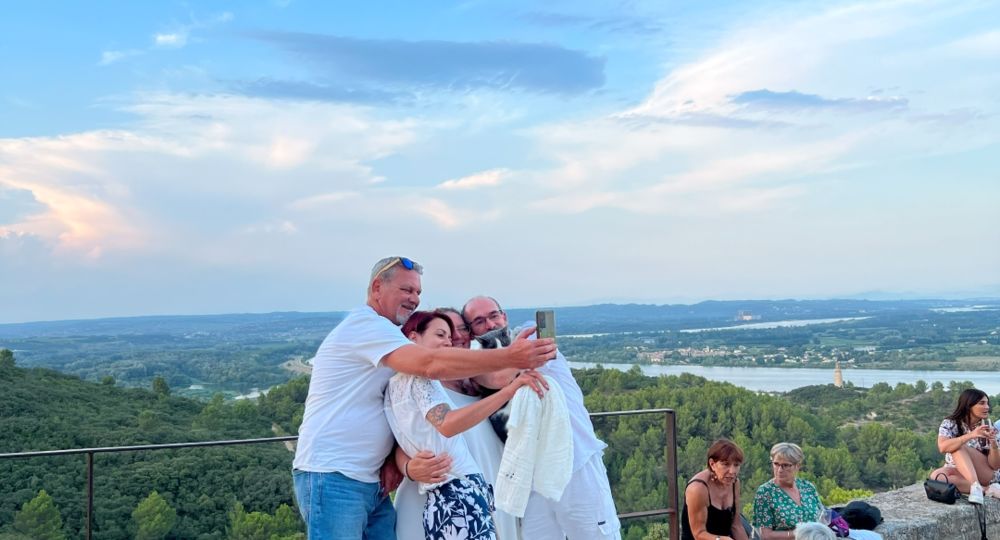 Apéro-panorama à l'Abbaye de Saint-Roman_Beaucaire