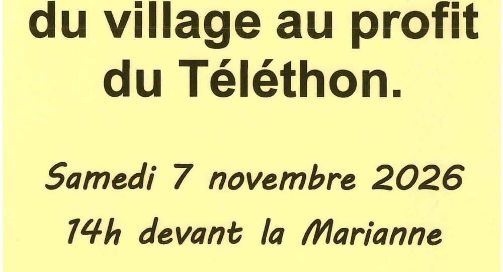 Visite guidée du village de Montfrin au profit du Téléthon_Montfrin