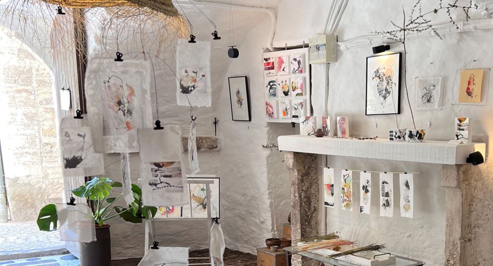 Alelier d'artiste : Susanne Tiemann-Rittersberger_Barjac