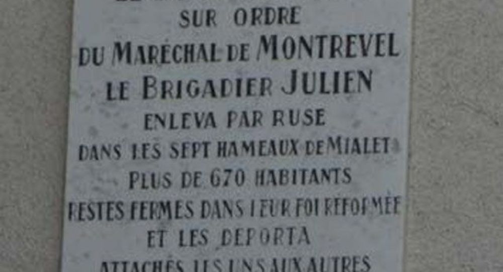 Plaque de la Déportation_Mialet