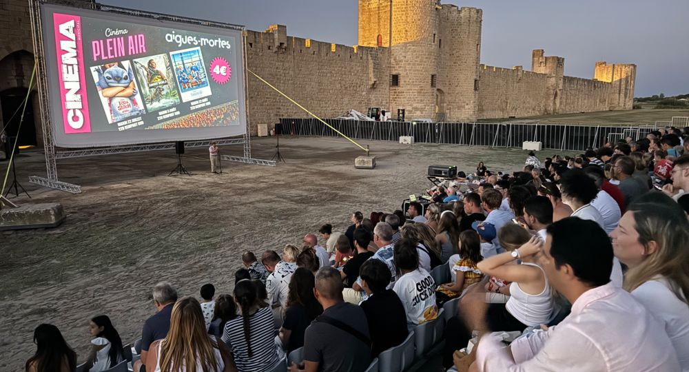 Cinéma en plein air - Rempart Sud_Aigues-Mortes