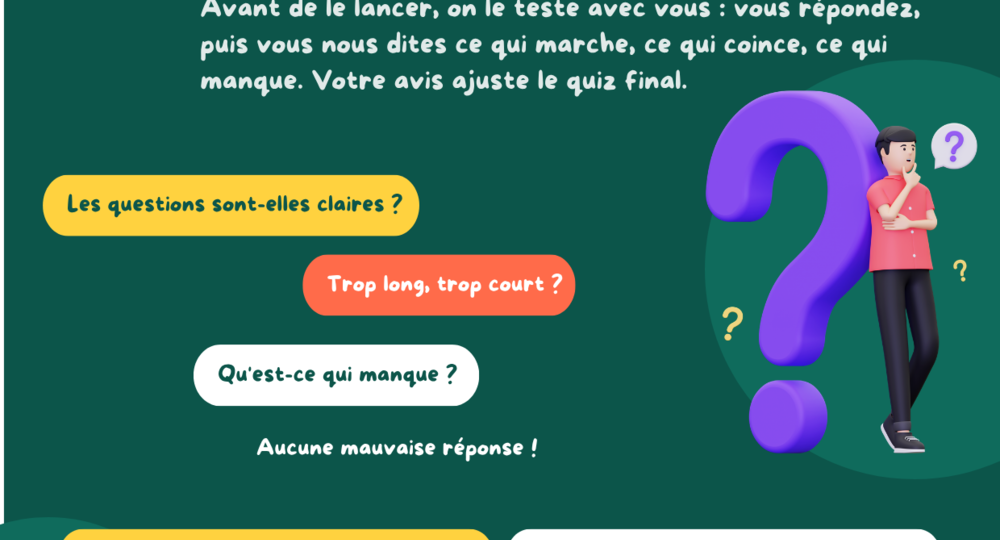 Test Quiz à Remoulins