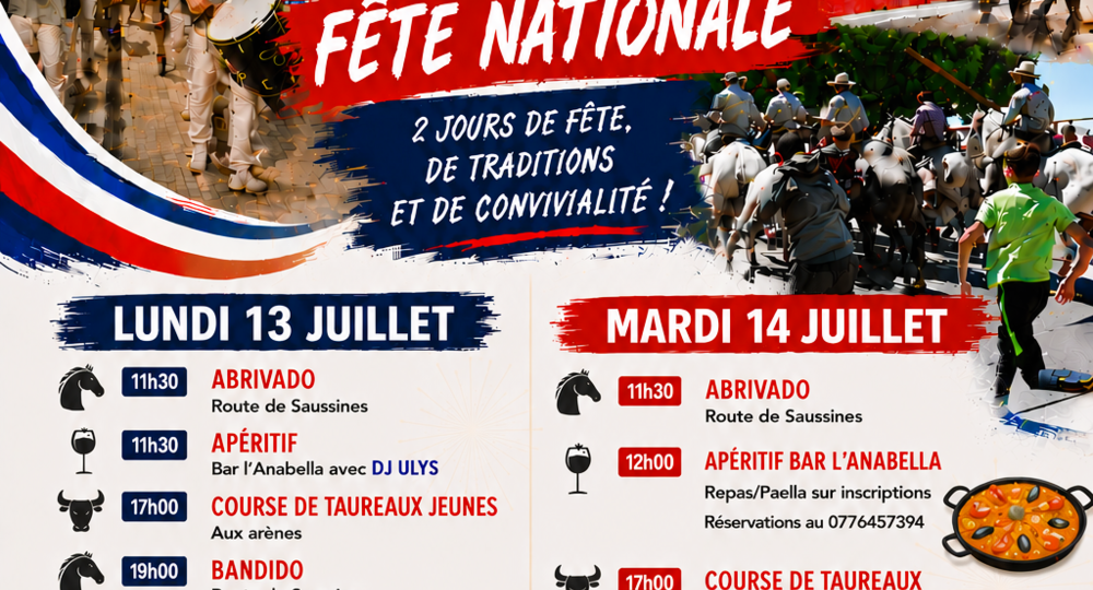 Fête nationale à Sommières_Sommières