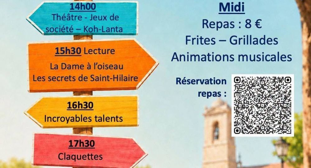 Affiche fête des associations