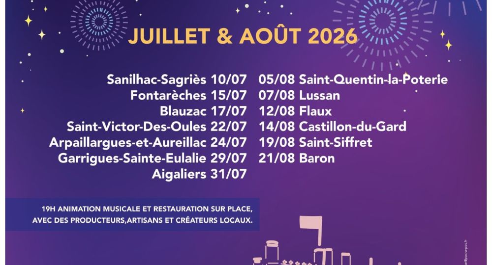 Marché nocturne à Arpaillargues et Aureillac_Arpaillargues-et-Aureillac