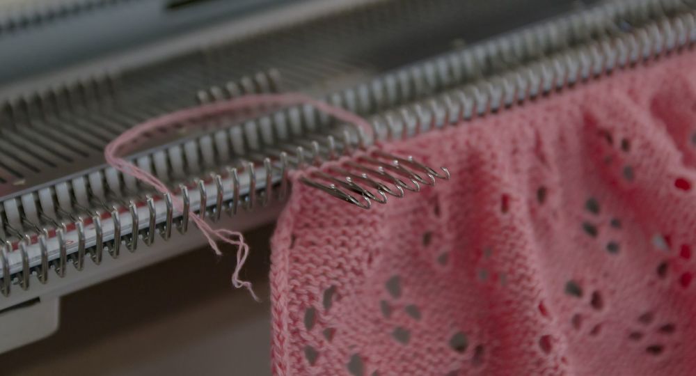 Stage de tricot à la machine