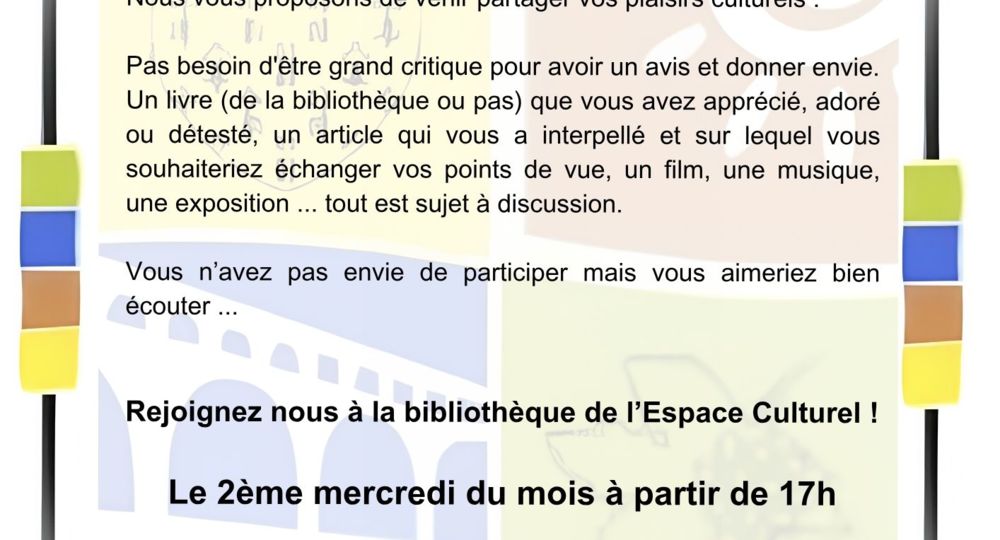 La pause culturelle_Saint-Siffret