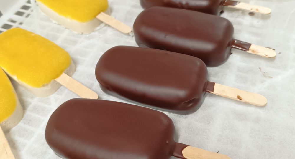 Confection de glaces artisanales