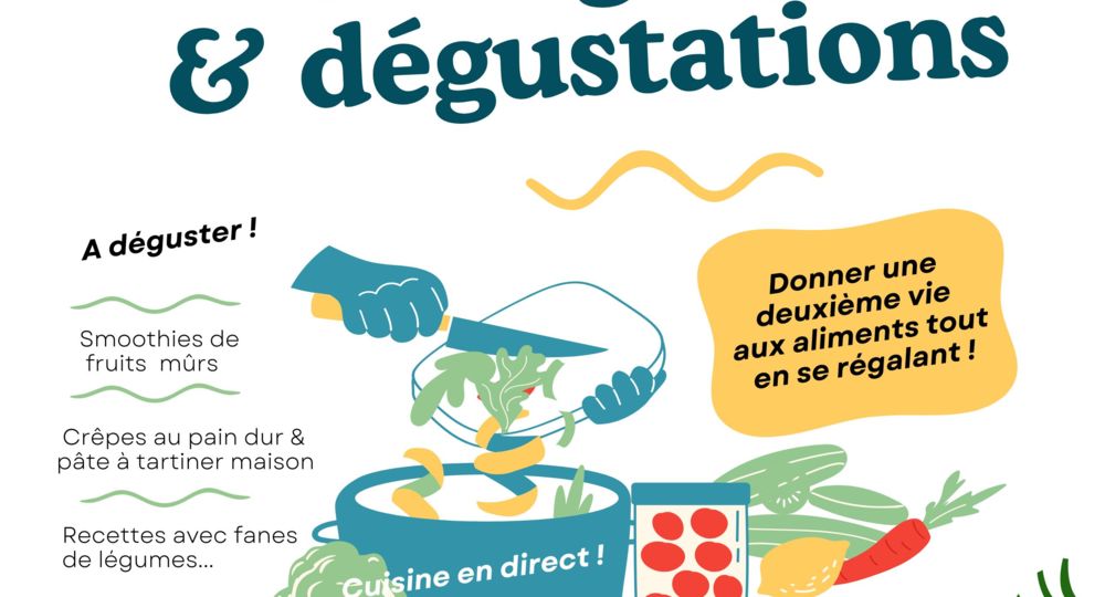 [PAT] - Cuisine anti-gaspi & dégustations au marché du Vigan_Le Vigan