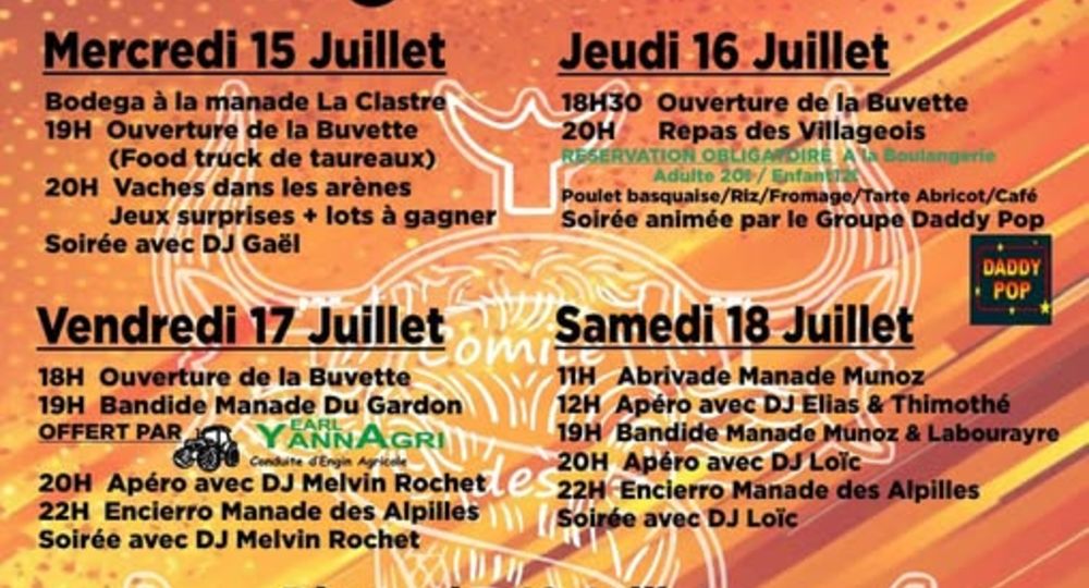 Fête votive - Sanilhac et Sagriès_Sanilhac-Sagriès