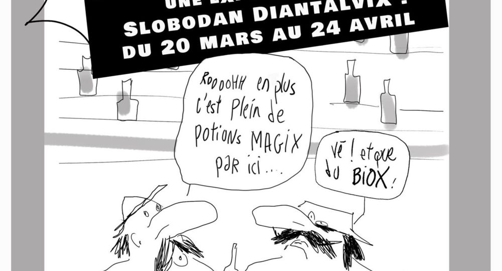 Exposition dessins Slobodan DiantalviX - Retour à la Case des Bars_Vallabrix
