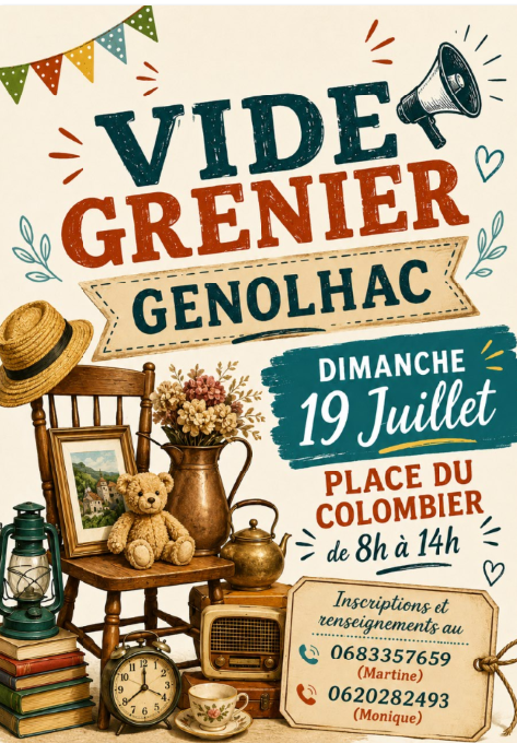 Vide Grenier à Génolhac_Génolhac