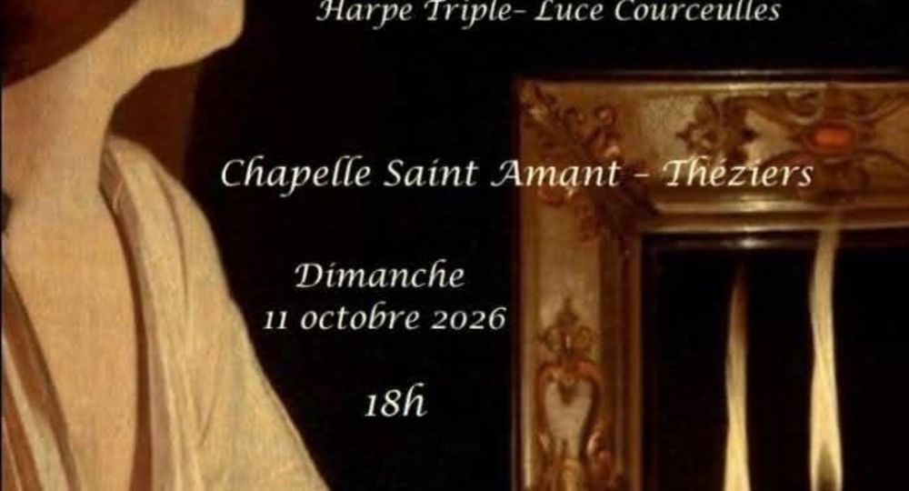 Concert de Harpe triple par Luce Courceulles - Tears_Théziers