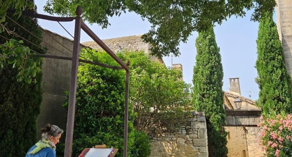 Stage de peinture en plein air_Les Angles