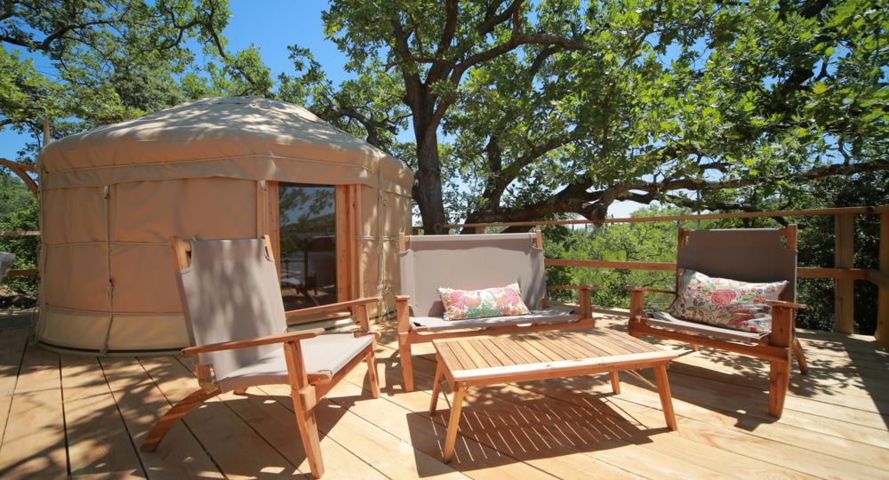 Les Yourtes de Provence : Chêne