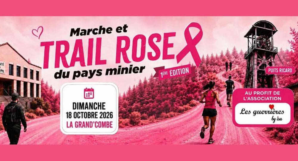 Marche et trail Rose du pays minier