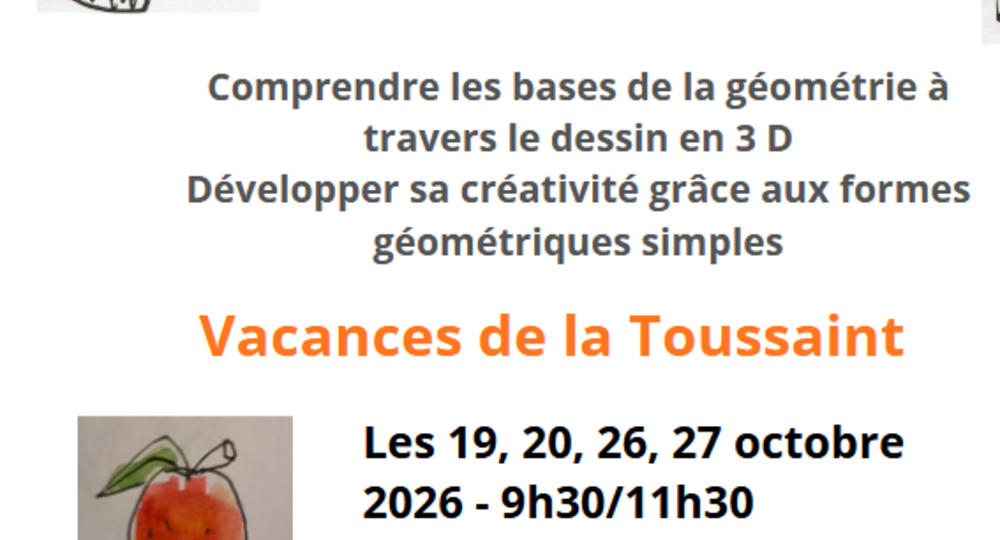 Atelier dessin Art & Géométrie_Aubais